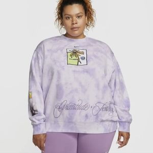 NIKE Sportswear  Women  Oversized Fleece Sweatshirt